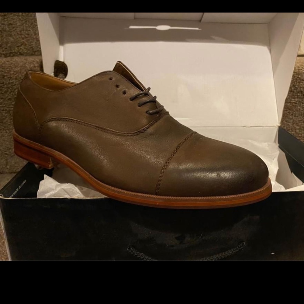 Mens Brown Aldo Dress Shoes